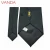 Import Hand Made Black  100% silk tie Military Police Neck Tie from China
