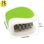 Handheld Kitchen Double Sided Spoon Fork Knives Washing Cleaning Brush