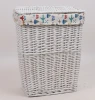 Handmade Cheap Wicker Laundry Basket With Liner