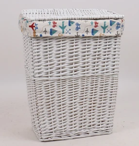 Handmade Cheap Wicker Laundry Basket With Liner
