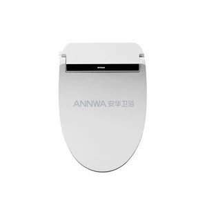 Heated and electronic bidet toilet seat cover with slow down intelligent instant heating electric bidet