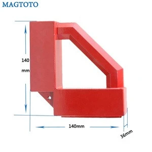 heavy duty strong non-ajustable 90 degree fixed magnetic welding holder clamp positioner