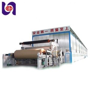 Henan general corrugated board production line industrial equipment kraft liner paper machinery manufacturers price
