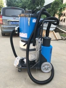 HEPA wet and dry industrial vacuum cleaner for floor grinding
