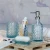 Import Hicheon Luxury Set Of 4 Soap Dispenser Hand Sanitizer Toothbrush Holder Bath Set Bathroom Accessories from China