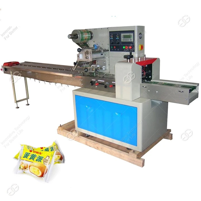 High Efficiency Pillow Type Flow Food Packaging Machinery Lettuce Fruit And Vegetable Packing Machine