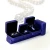 Import High-end brushed leather jewelry box ring necklace box P leather face jewelry storage box from China