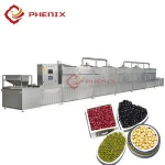 High energy Industrial Microwave Dryer Grains Dryer Microwave Drying Machine for Soybean Flour Barley Oatmeal