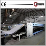 High production synthetic leather production line