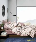 High Quality 3D Print 100% Cotton Soft Bedding Set  Leopard Pattern Home Hotel Use Quilt Cover