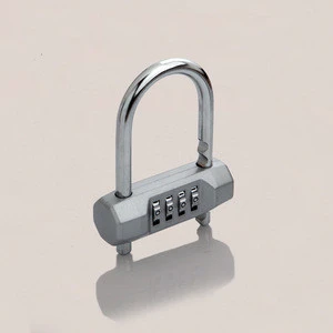 High Quality 4 Digits Combination Bicycle Padlock Outdoor Lock
