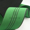 High quality 50 mm width green sofa elastic webbing for furniture accessories