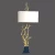 Import High quality Brass Branch Table Lamp hotel side table lamp from China
