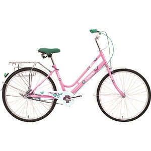 High Quality Factory price high speed city bike V-brake Steel Frame Material and Steel Fork Material aluminum lady