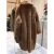 Import High Quality Ladies Wool Coat Winter Fur Jacket Leopard Print Genuine Warm Teddy Coat from China
