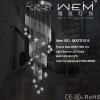 High Quality Popular Indoor Pendant Lighting Modern Ceiling Lamp Gu10 Bulb Crystal Glass Chandelier Lights