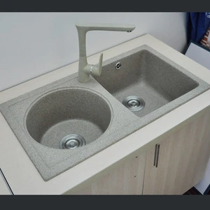 High Quality Quartz Kitchen Sinks/Black Color Stone Kitchen Sinks/Quartz Composite Kitchen Sinks