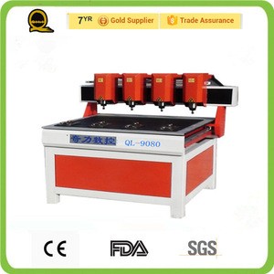 High quality timberland two heads cnc router qili 1212 3d advertising mini cnc router