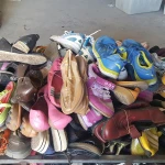 High quality wholesale containers for used children shoes