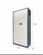 High Security Office Confidential Steel File Cabinet with Electronic Lock