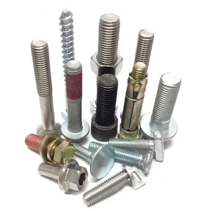 High Tensile Fastener nut and bolt/standard size bolt and nut/bolt nut