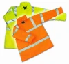 High Visibility Reflective roadway safety reflective coat safety workwear uniform clothing