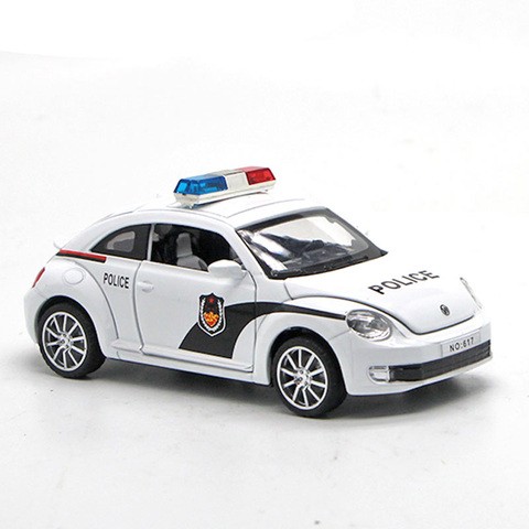 Hight quality pull back car police car model small boy toys one gift