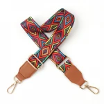 Hign quality design pattern sublimation adjustable  handbag shoulder strap