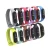 Import Holdmi 3022 dual color series new technique purple color silicone watch band for Mi band 3 and mi band 4 from China