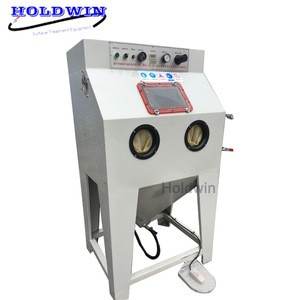 HOLDWIN High quality Vapor blasting cabinet free dust sandblast machine for blasting motors