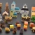 Import home decoration tourist souvenir gifts fairy miniature garden house guangzhou resin crafts from China