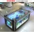 Import home furniture luxury glass acrylic table with aquarium acrylic glass made coffee table Aquarium Fish Tank from China