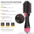 Import Hot Air Brush Hair Straightener Brush 2020 New Arrival 1000w Blow Hair Straightener Curler Comb One Step Hair Dryer from China