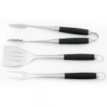 Hot BBQ Grill Tool Set 3Piece Stainless Steel Barbecue Grilling Accessories