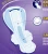 Import hot china products whole sale fan-shape with wings sanitary napkin for night use from China