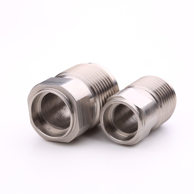 Hot new products thread rod and nuts thread studs both ends straight through titanium head