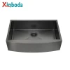 Hot Sale 304 Fregadero De Cocina Undermount Garden Sink Handmade Stainless Steel Nano Kitchen Sink