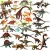Import hot sale animal toy set dinosaur set dinosaur toy for kids from China