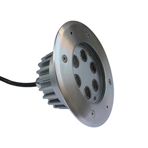 hot sale beautiful appearance newest item 6*1W RGB dimmable LED underground light