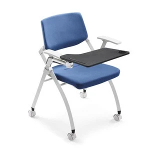 Hot Sale BIFMA Student Training Chair With Writing Tablet For Projects