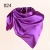 Import Hot sale cheap satin scarf size 90*90cm plain square silk scarf satin for malaysia from China