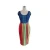 Import Hot Sale Classic Casual Two Pieces Tank Bottom Skirt Set Rainbow Stripes Sexy Women Clothing Dress from China
