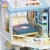 Import Hot sale diy miniature dollhouse wooden puzzle furniture from China