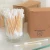 Import Hot sale Eco friendly bamboo cotton buds bamboo stick cotton bud swab wholesale from China