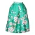 Import Hot Sale Fashion Elegant Ladies Floral Printed Midi Skirt from China