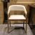 Import Hot sale hotel restaurant used solid armrest wood chair from China