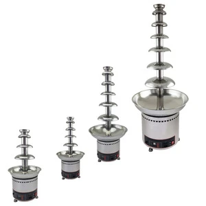 Hot sale Led chocolate fountain base machine from China