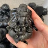 Hot Sale Natural black obsidian carved natural crystal crafts