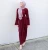 Import Hot sale new arrival orange lavender color turkey women dubai model abaya pleated maxi islamic clothing from China