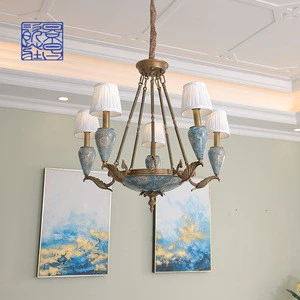 Hot sale popular modern large ceramic chandeliers pendant lights modern for wholesale